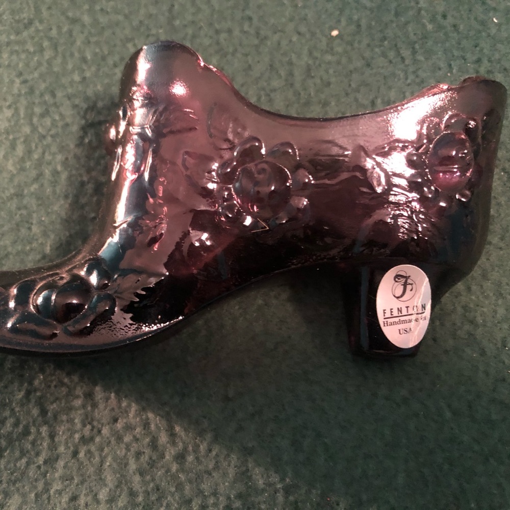 Purple Fenton Shoe . 1970’s piece